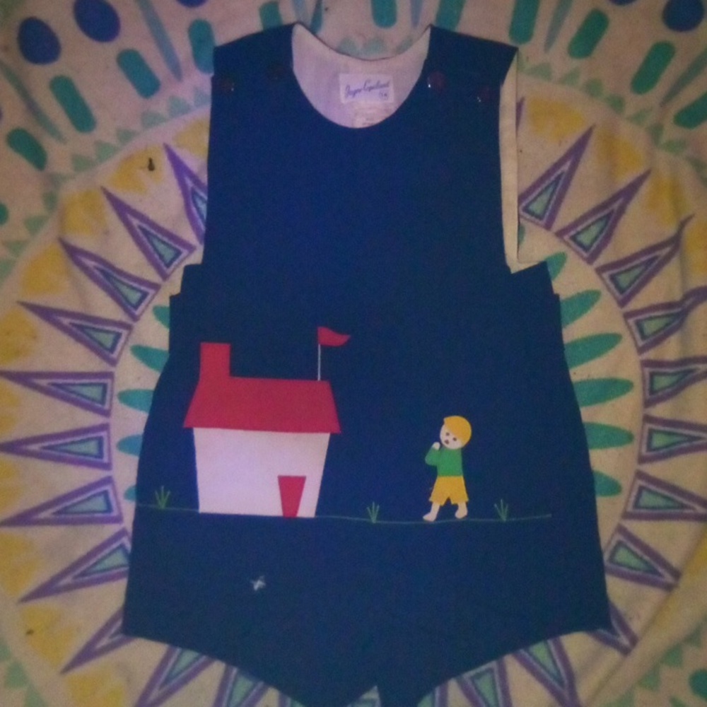 Jayne Copeland boys romper!!